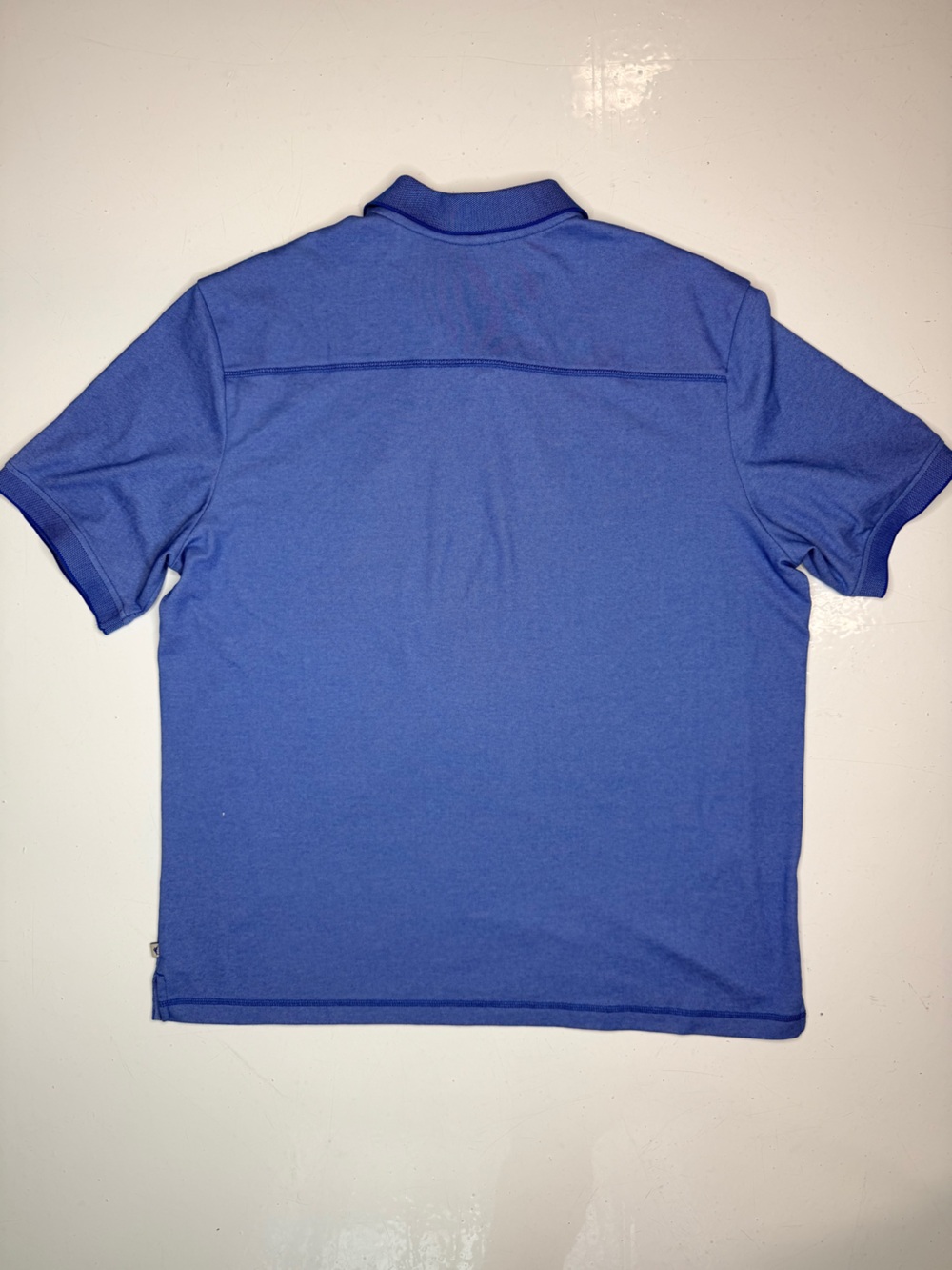 Tommy Bahama IslandZone Polo Shirt Mens XL Blue Supima Cotton Short Sleeve - Picture 6 of 8